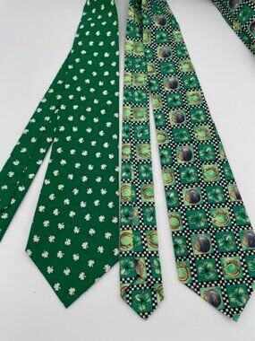Lot of Two St. Patrick's Day Ties